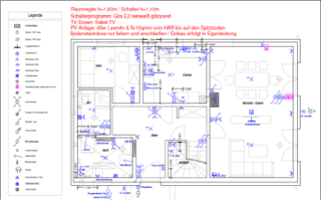 E-Planung Obergeschoss
